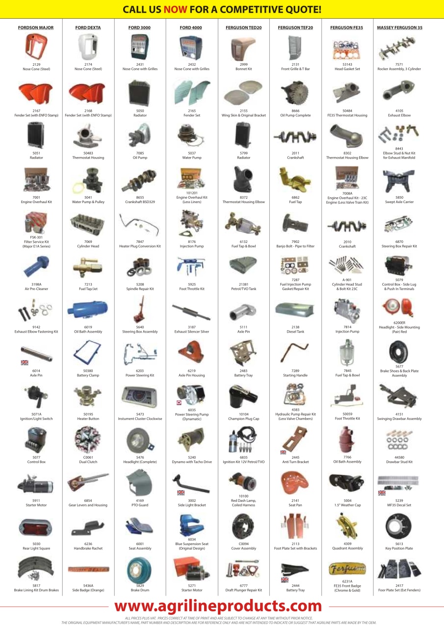 Tractor & Machinery Preview Pages