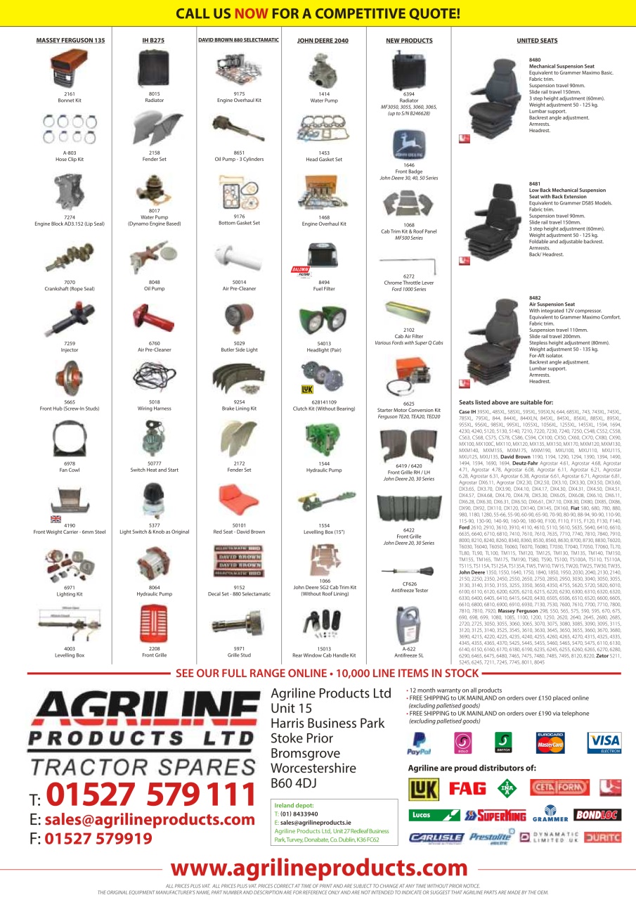Tractor & Machinery Preview Pages