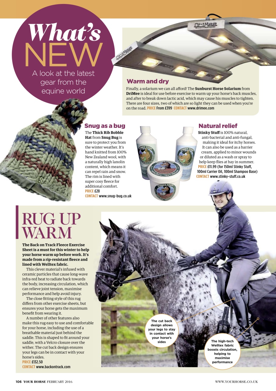 Your Horse Preview Pages