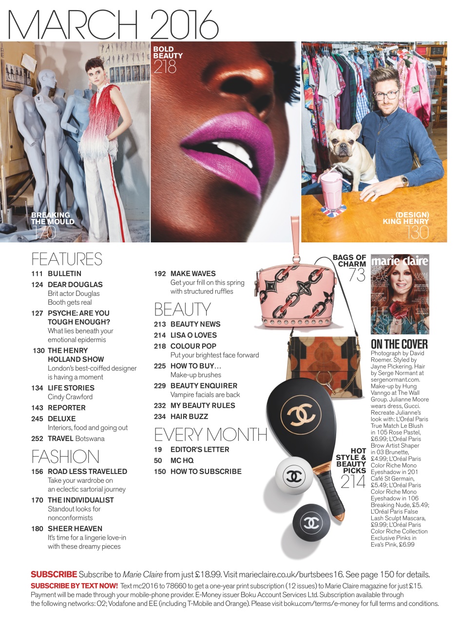 Marie Claire Preview Pages