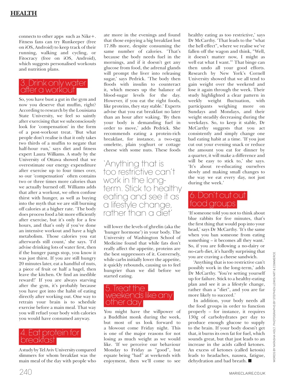 Marie Claire Preview Pages