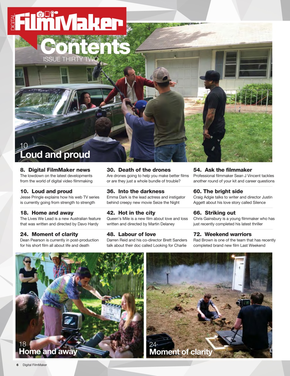 Digital FilmMaker Preview Pages