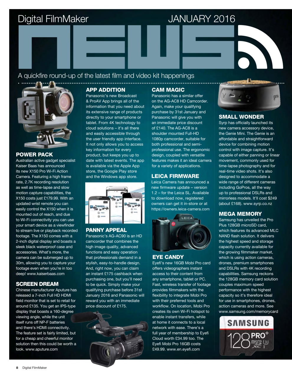 Digital FilmMaker Preview Pages