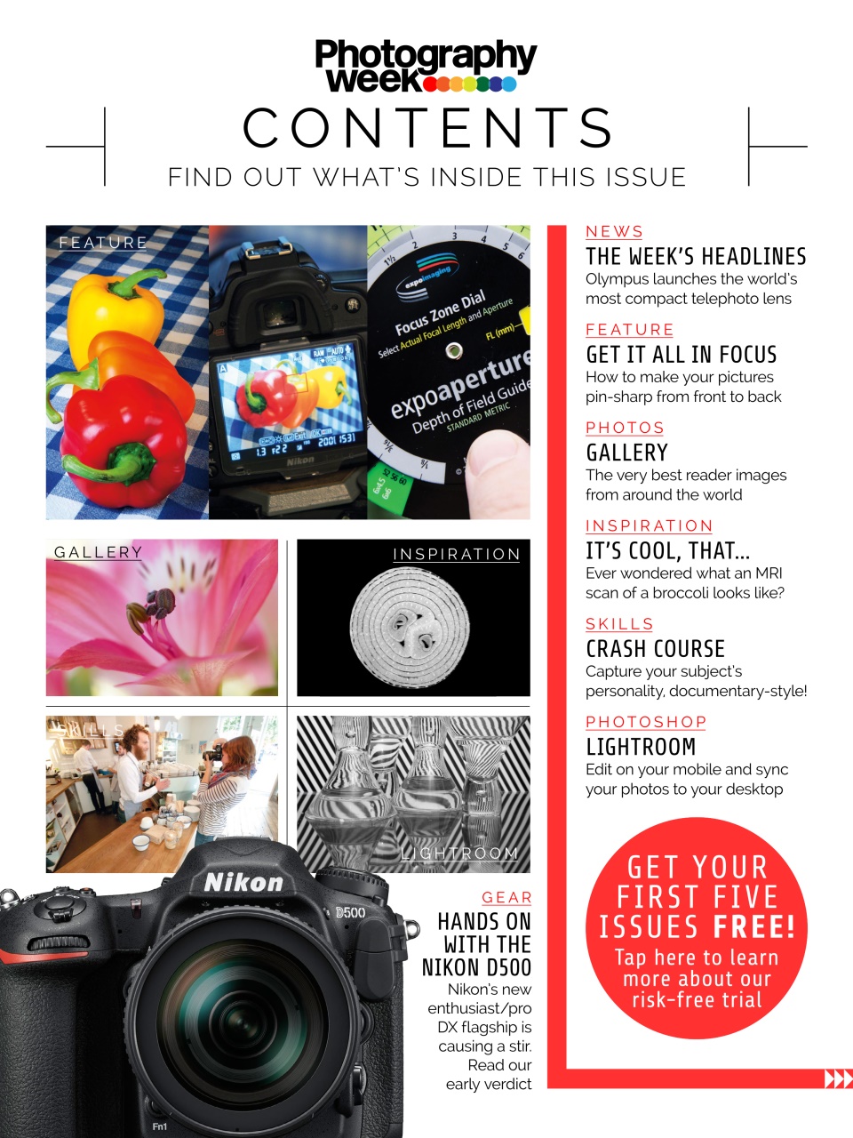 Photography Week Preview Pages