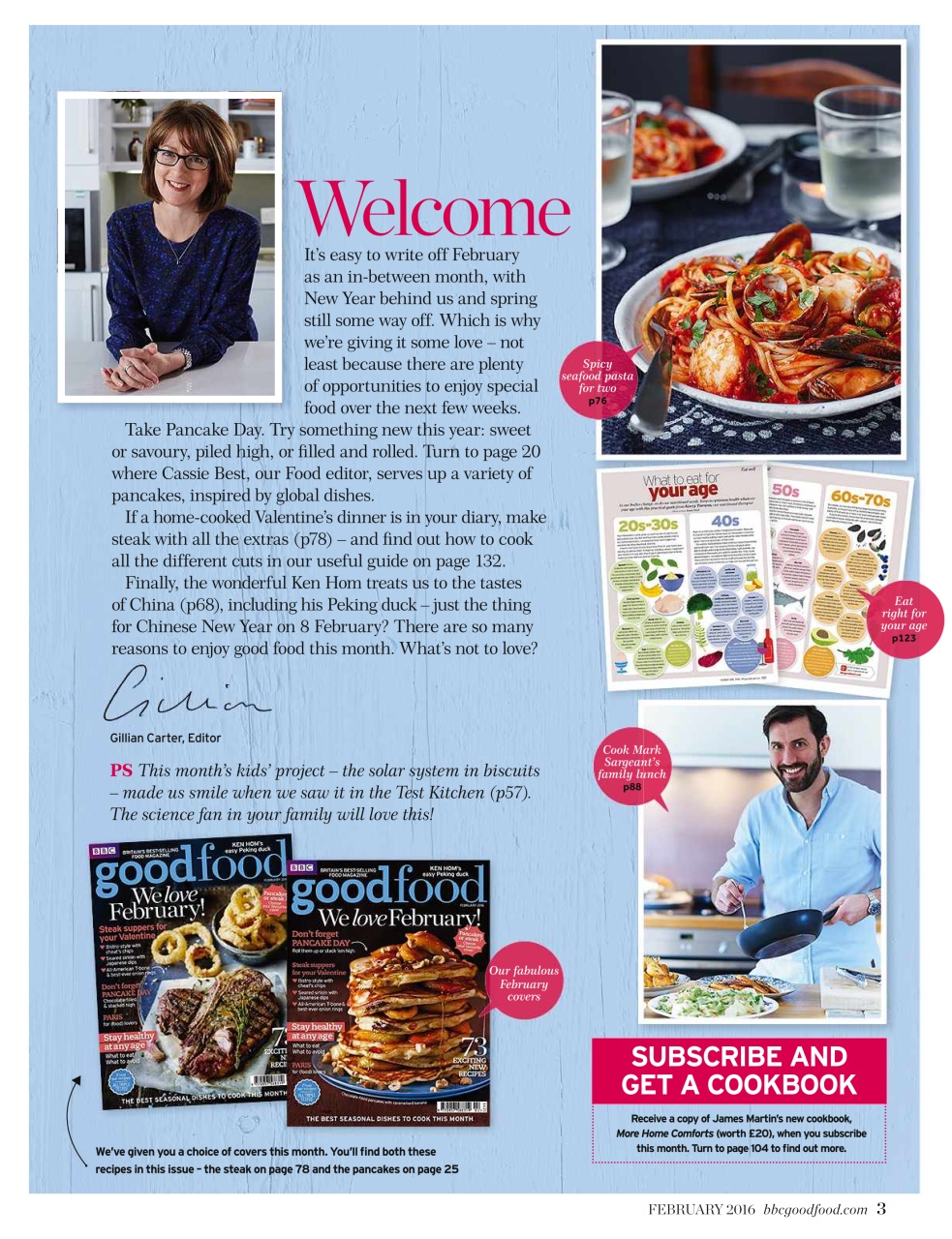 Good Food Magazine Preview Pages