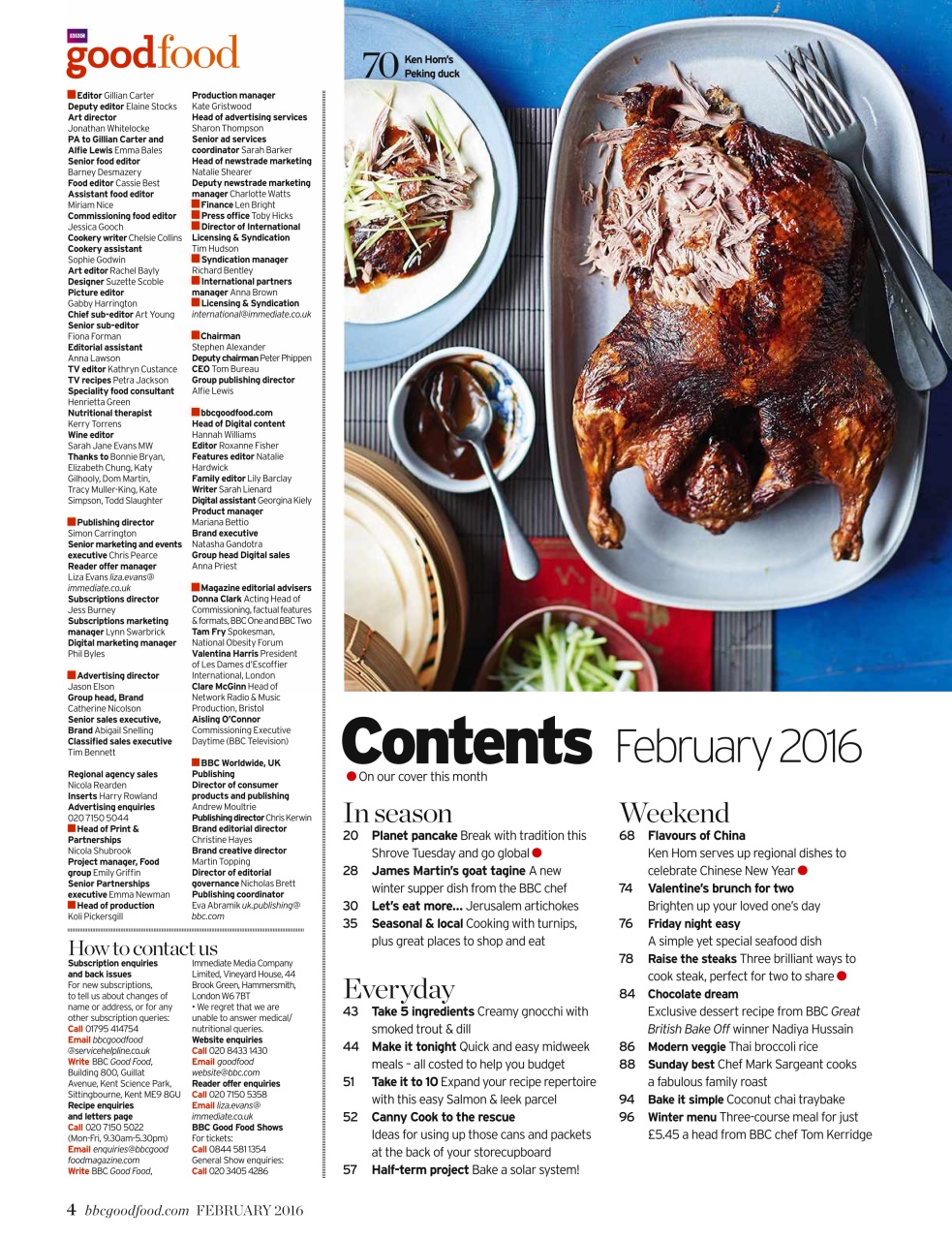 Good Food Magazine Preview Pages