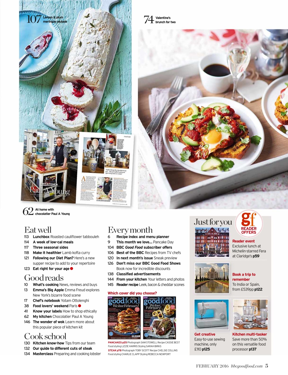 Good Food Magazine Preview Pages