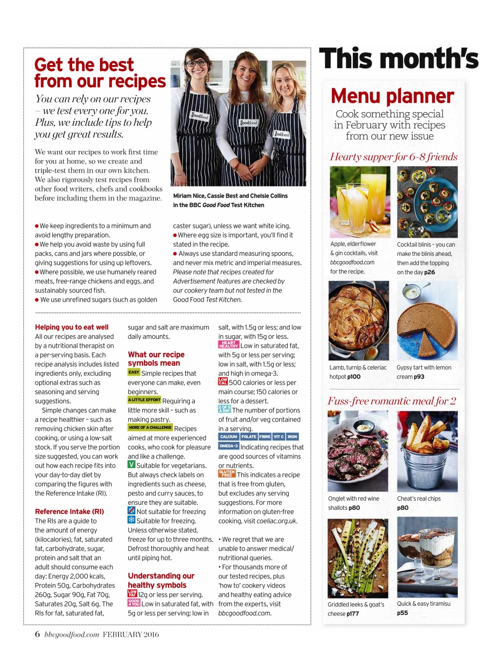 Good Food Magazine Preview Pages
