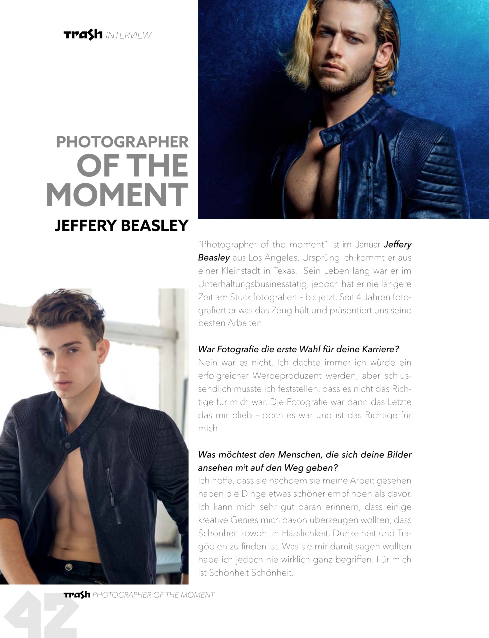 Trash Magazine Preview Pages