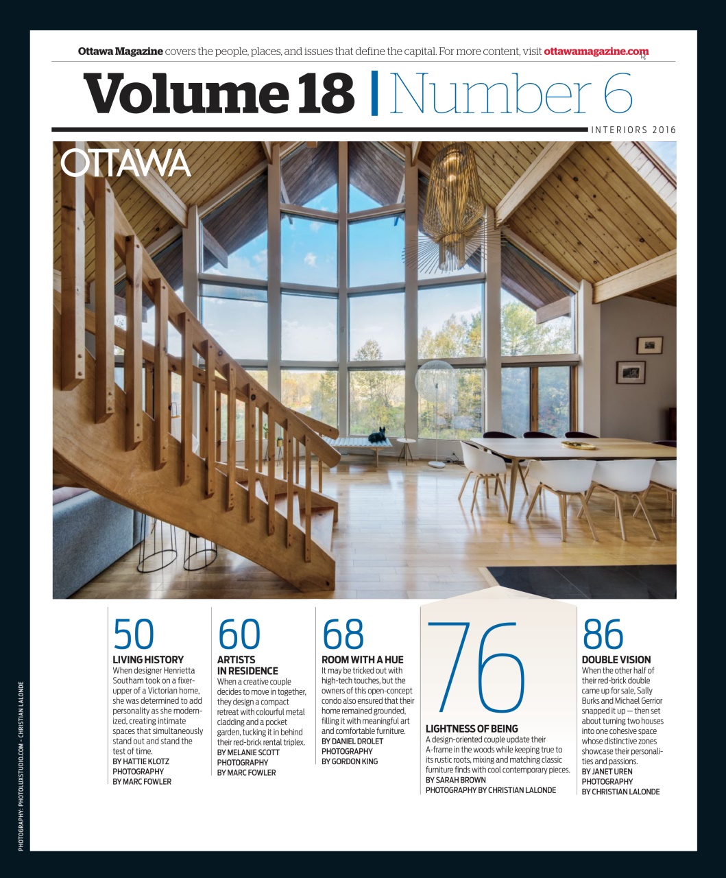 Ottawa Magazine Preview Pages