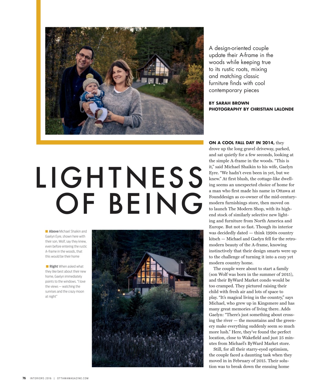 Ottawa Magazine Preview Pages