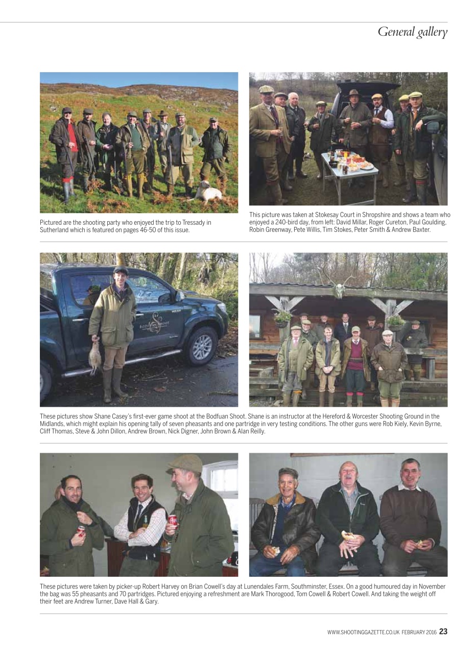 Shooting Gazette Preview Pages