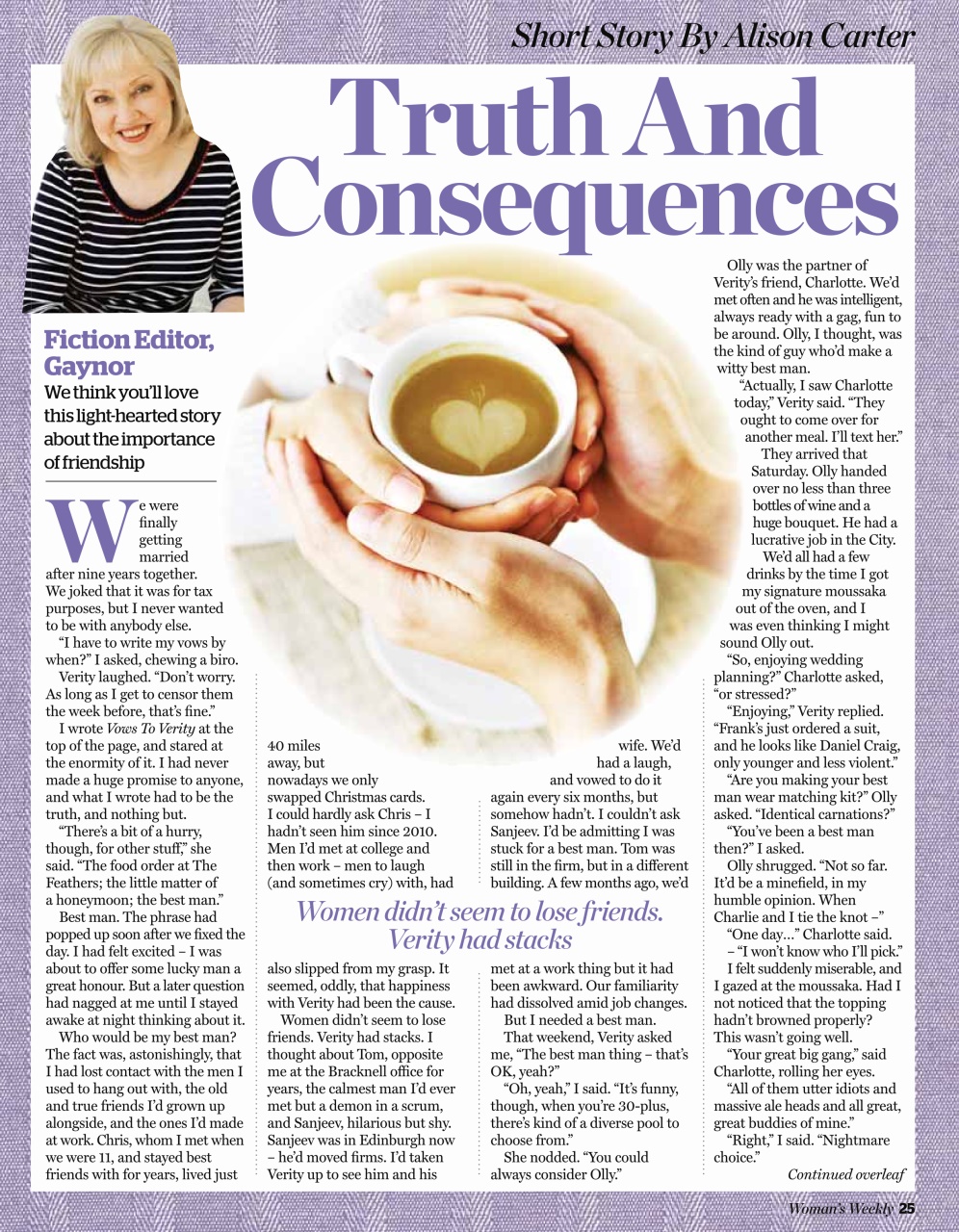 Woman's Weekly Preview Pages