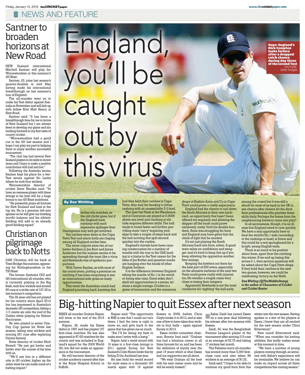 The Cricket Paper Preview Pages