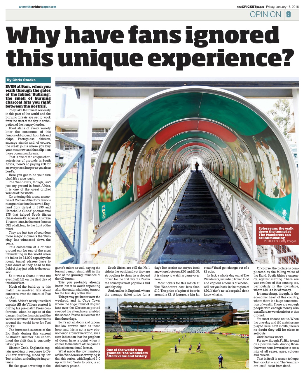 The Cricket Paper Preview Pages