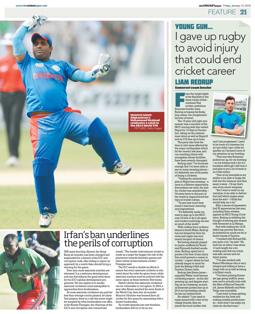 The Cricket Paper Preview Pages