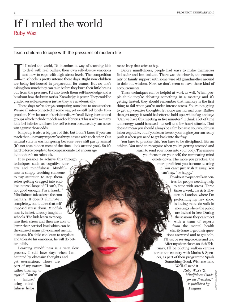 Prospect Magazine Preview Pages