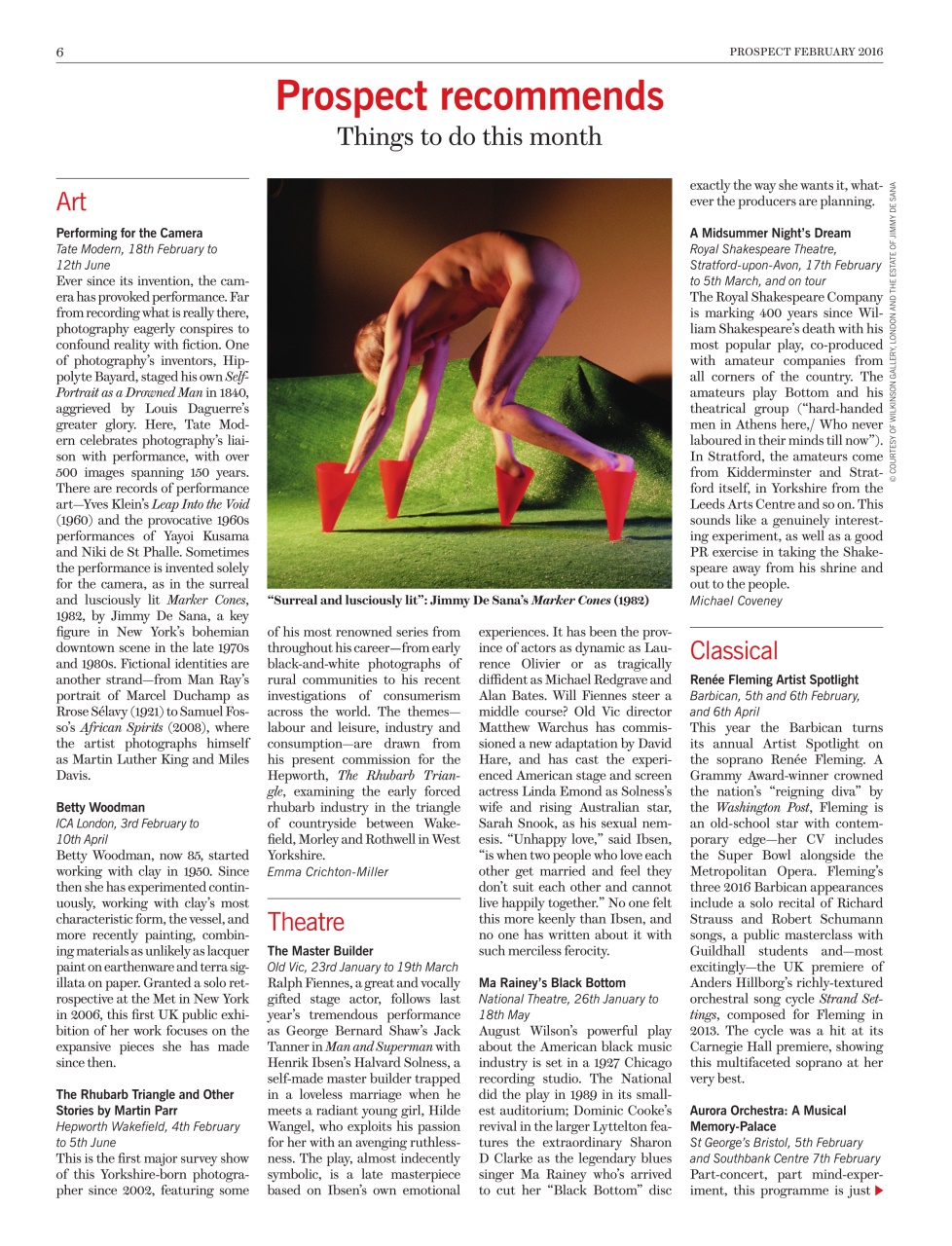 Prospect Magazine Preview Pages