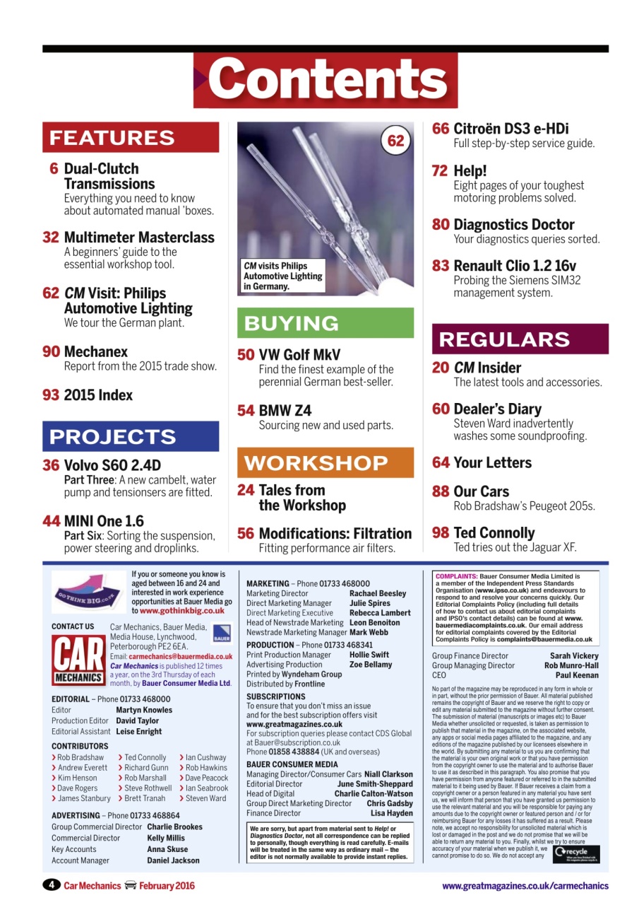 Car Mechanics Preview Pages