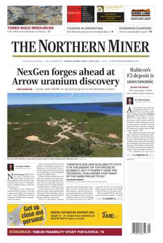 The Northern Miner issue Vol. 101 No. 49