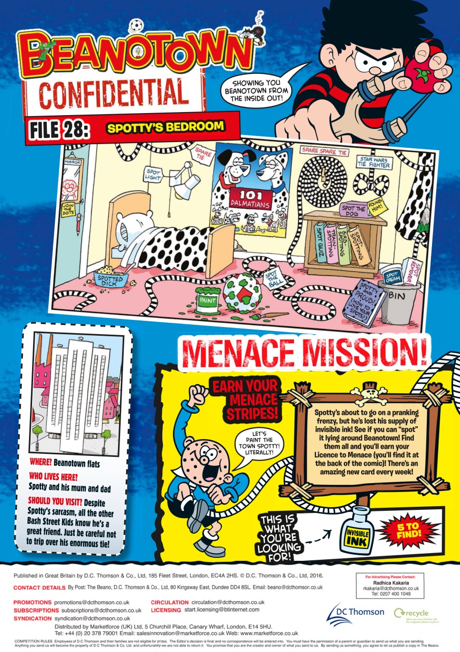 Beano Preview Pages