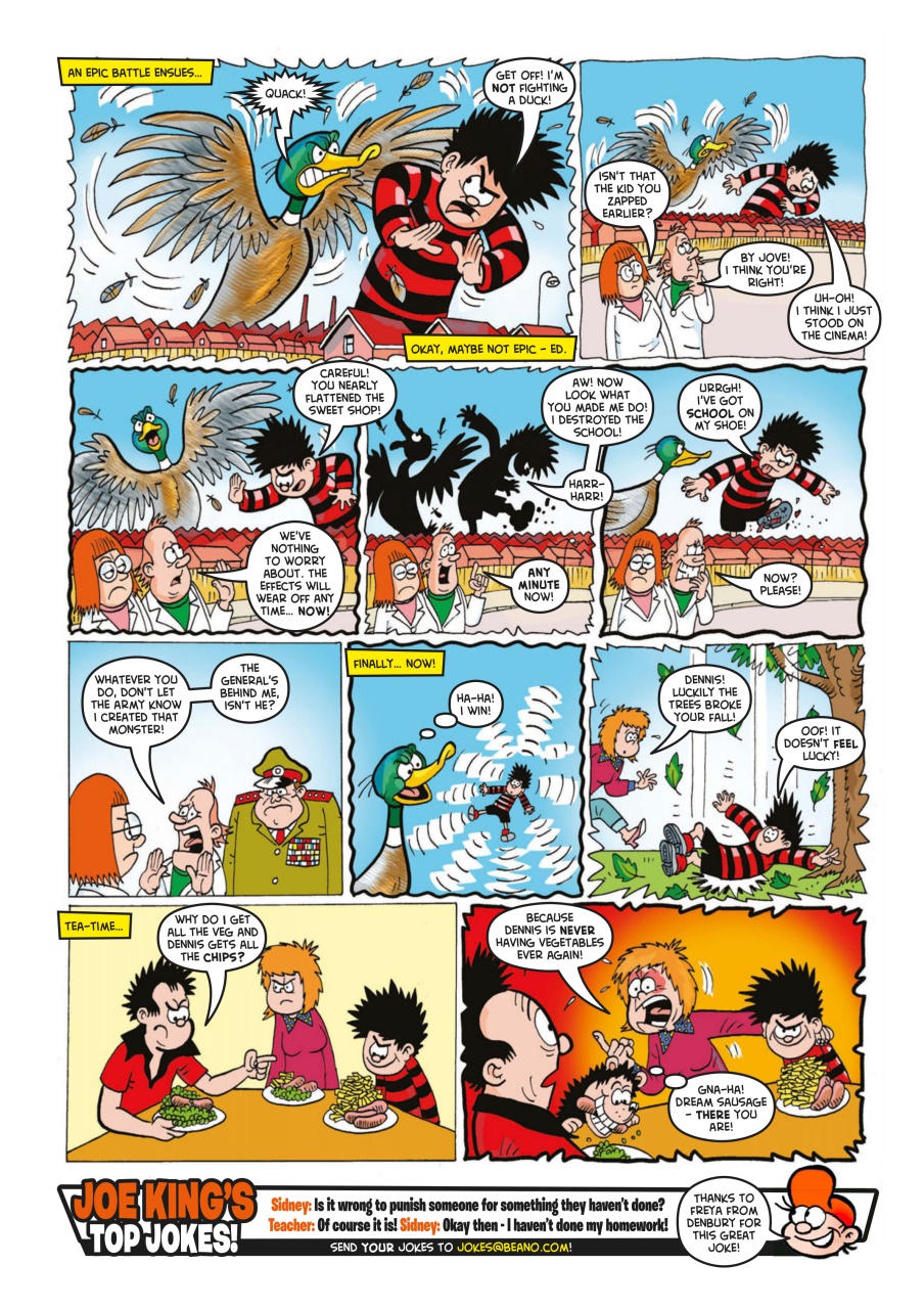 Beano Preview Pages