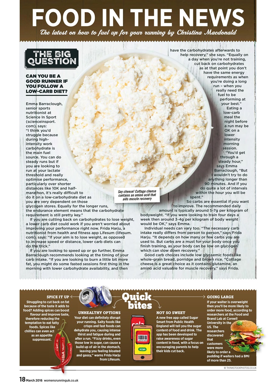 Women’s Running Preview Pages