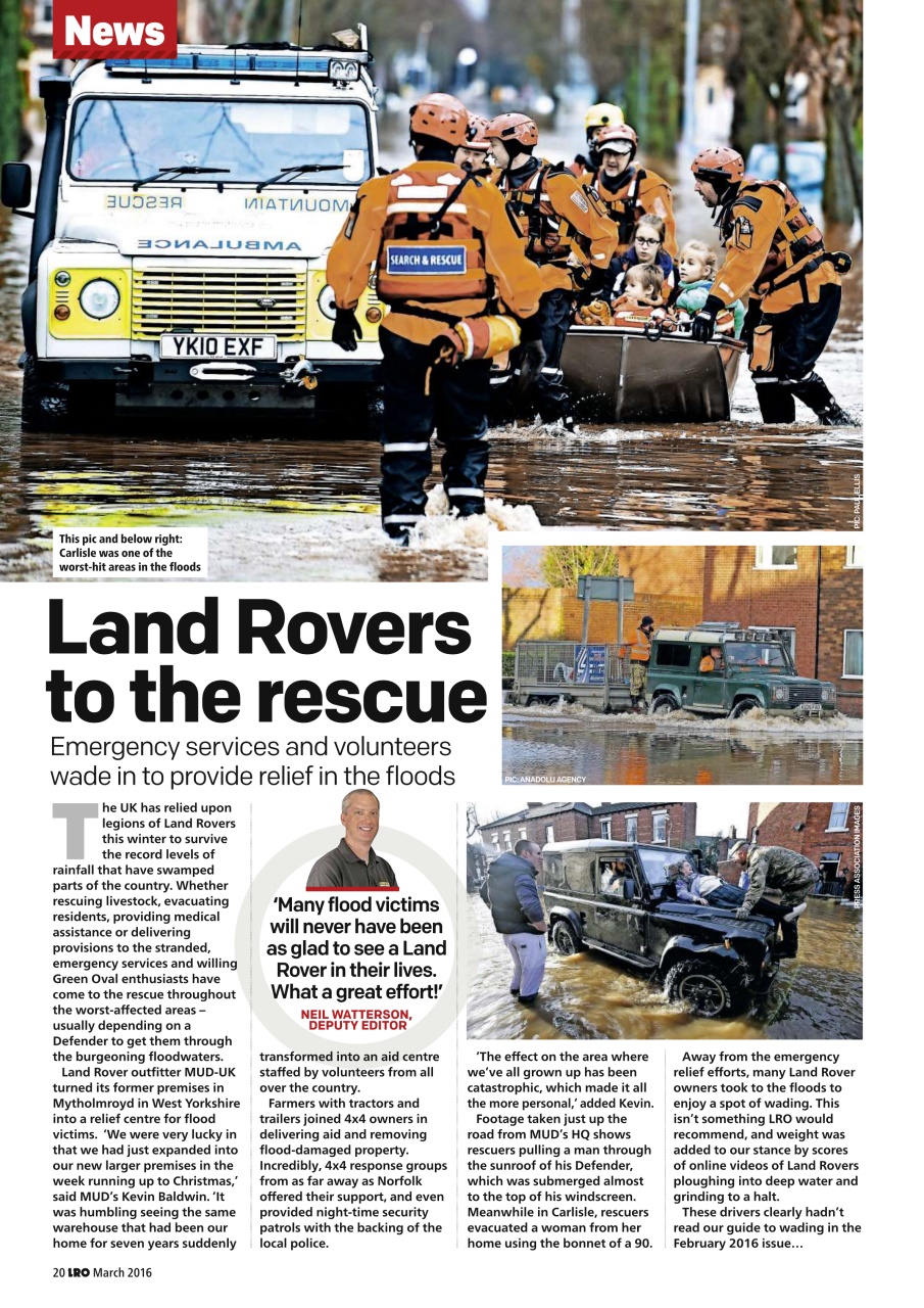 Land Rover Owner Preview Pages