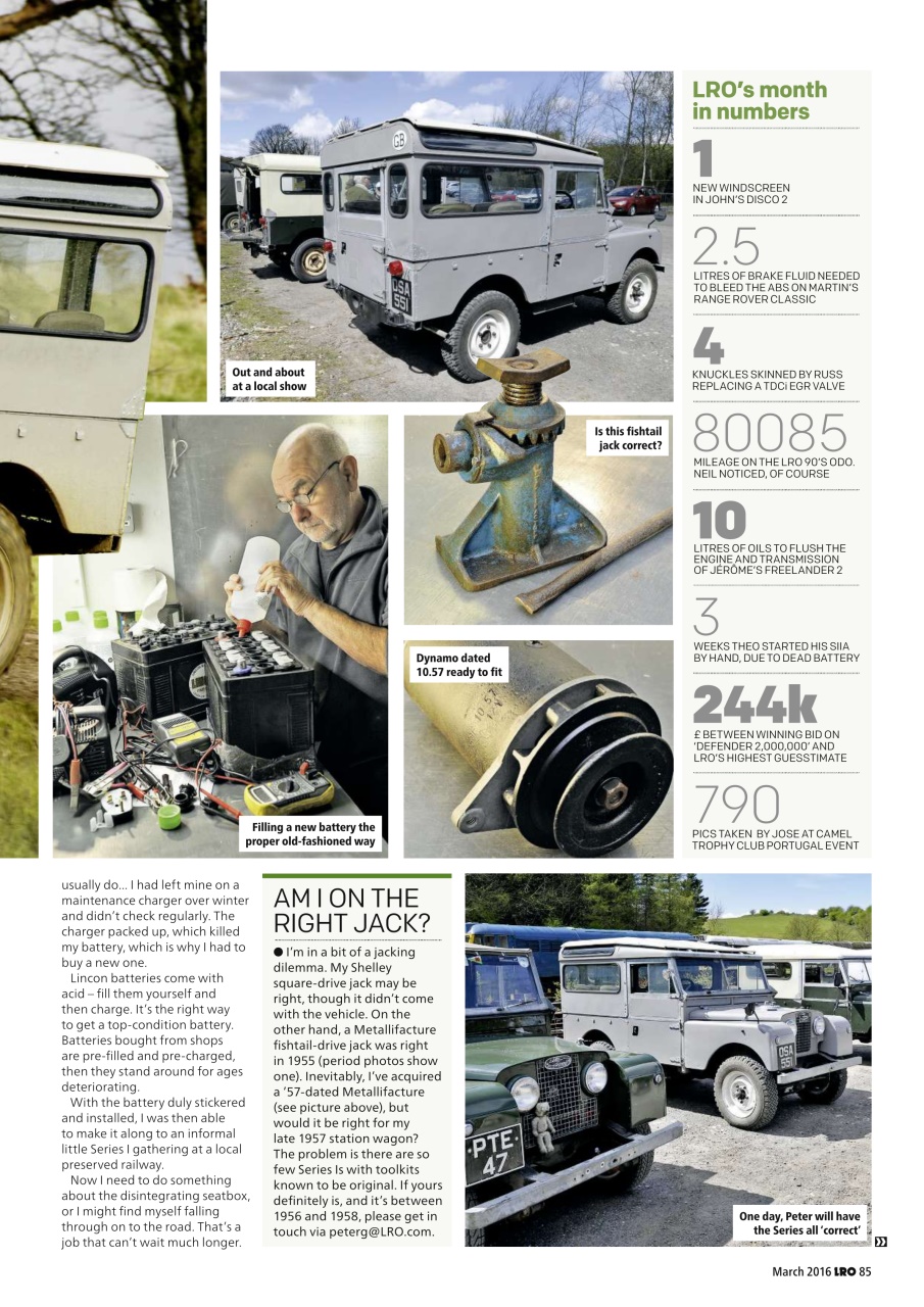 Land Rover Owner Preview Pages