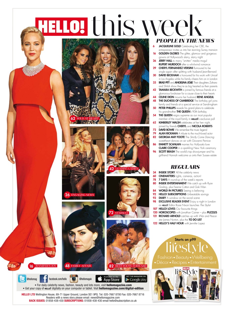 Hello! Magazine Preview Pages