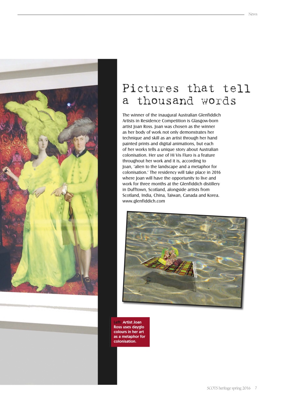 Scots Heritage Magazine Preview Pages