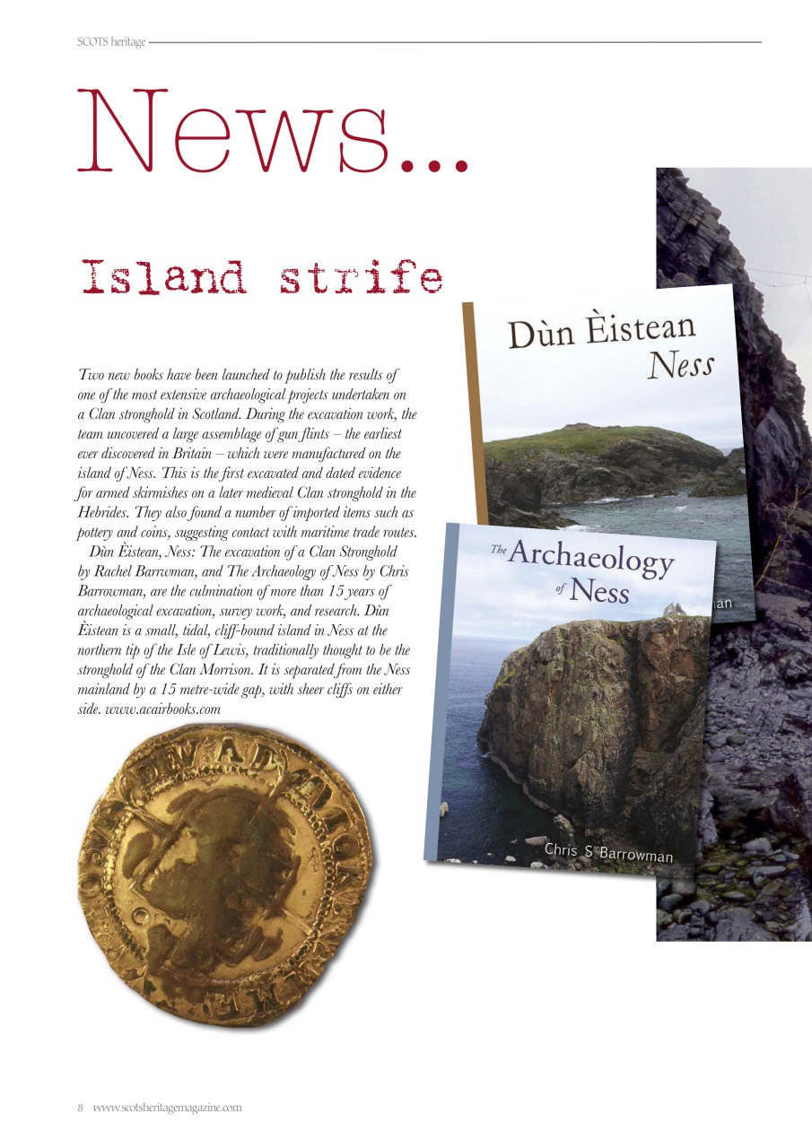 Scots Heritage Magazine Preview Pages