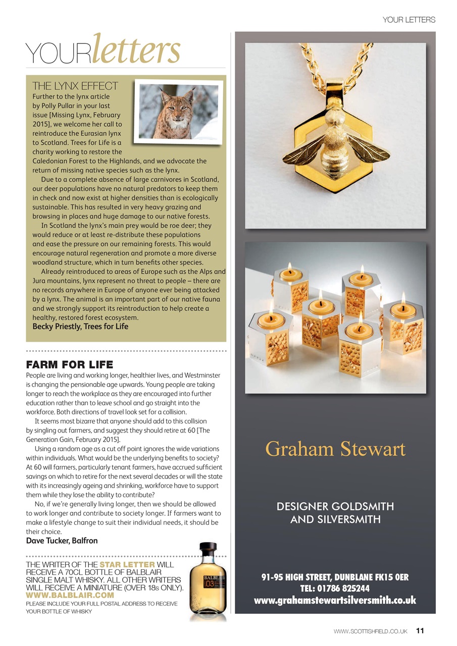 Scottish Field Preview Pages