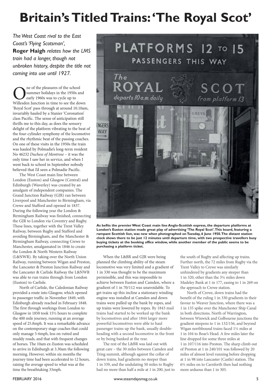 Steam Days Preview Pages