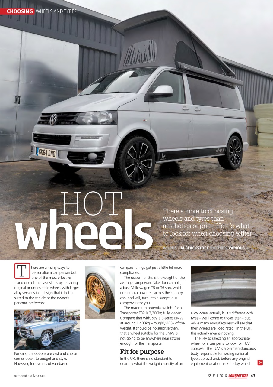 Campervan Preview Pages