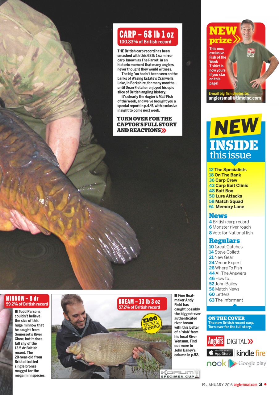 Anglers Mail Preview Pages