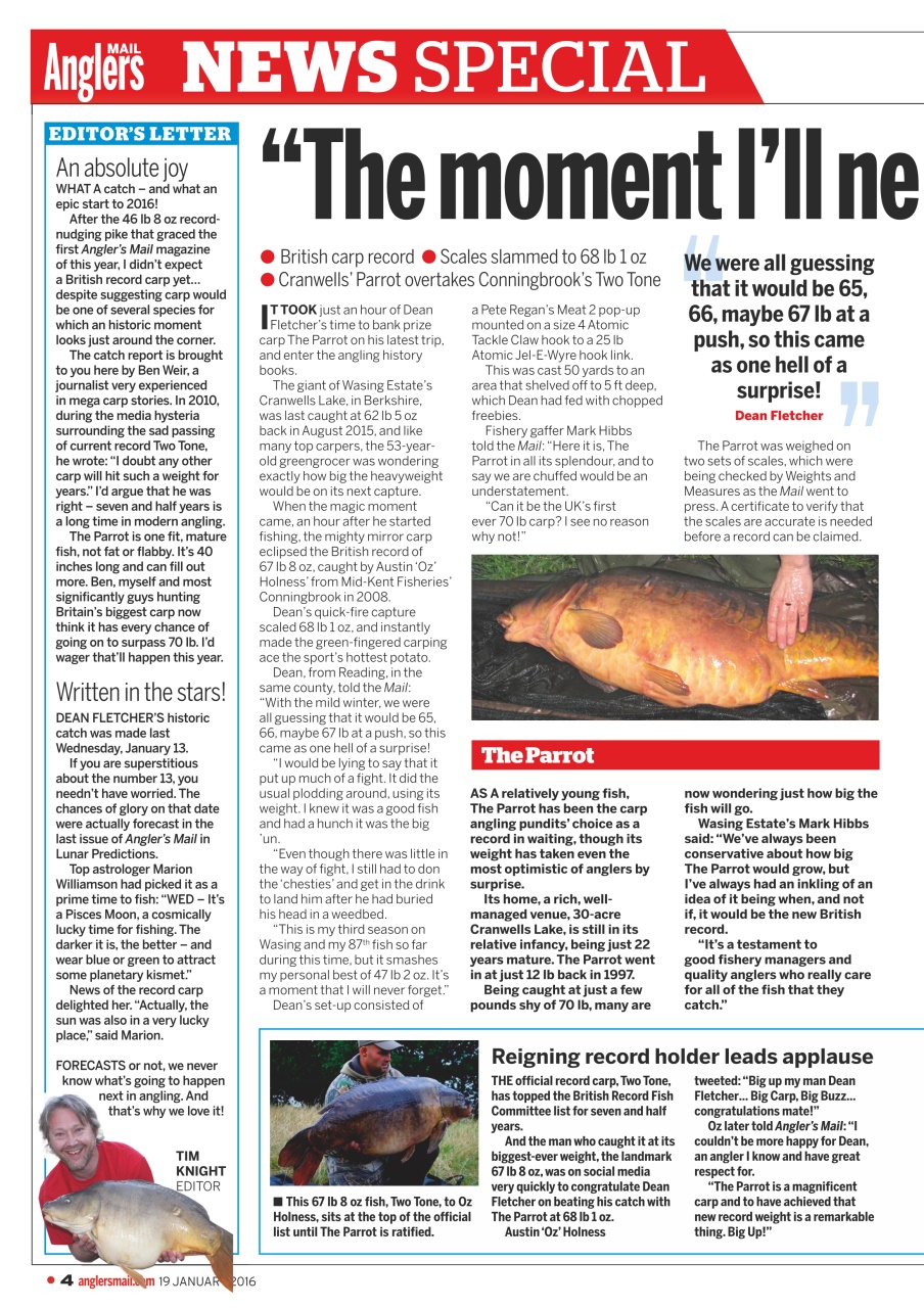 Anglers Mail Preview Pages