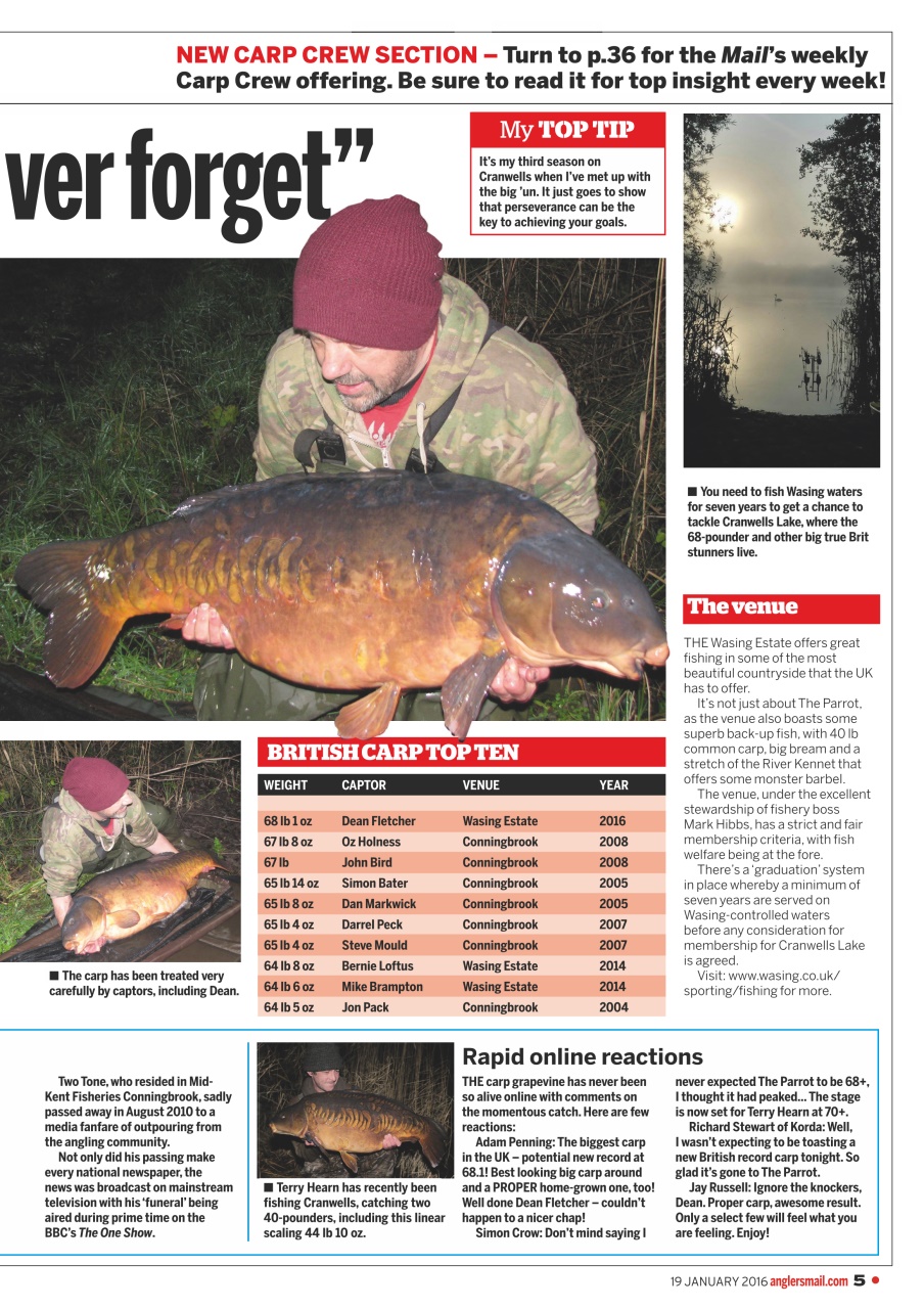 Anglers Mail Preview Pages
