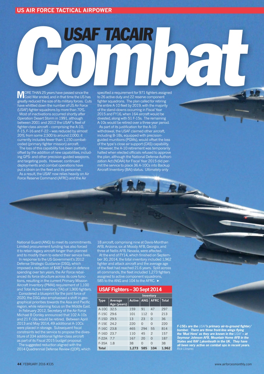 AirForces Monthly Preview Pages