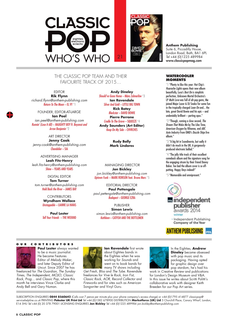 Classic Pop Preview Pages