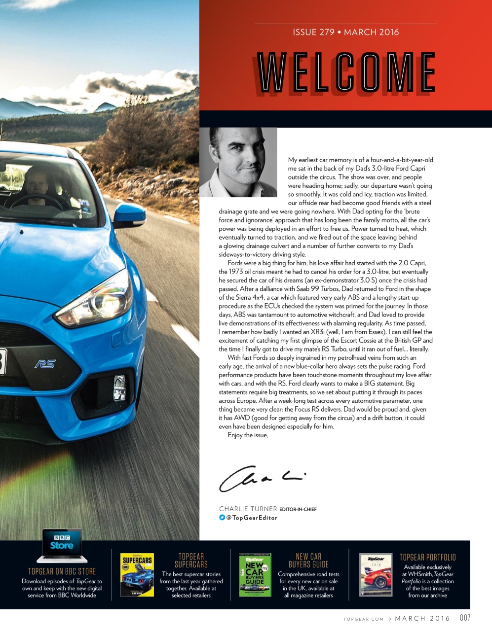 BBC Top Gear Magazine Preview Pages