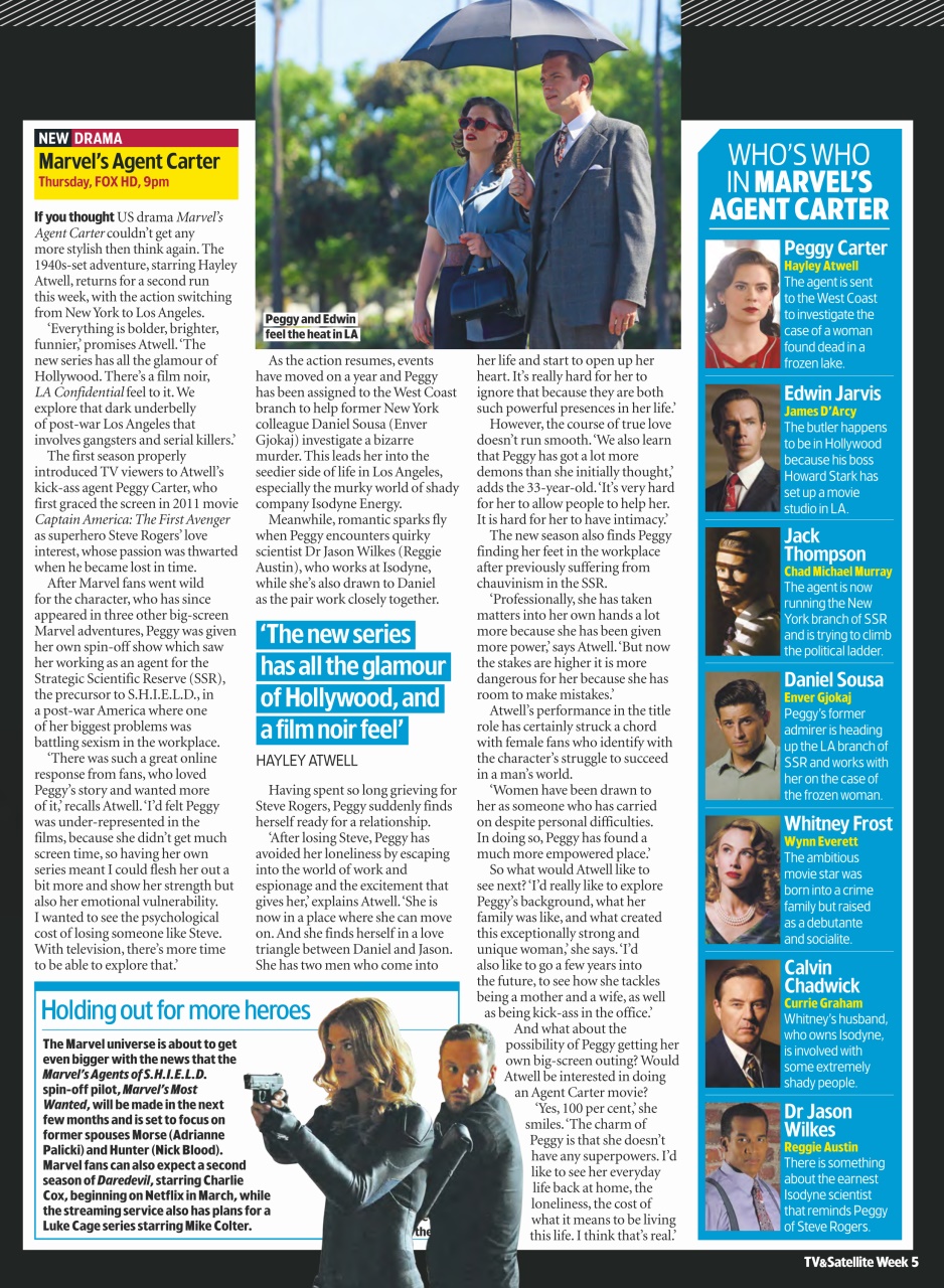 TV & Satellite Week Preview Pages