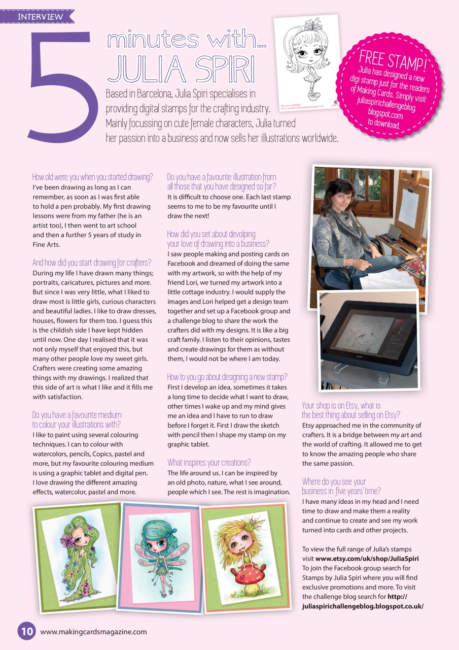 Making Cards & Papercraft Preview Pages