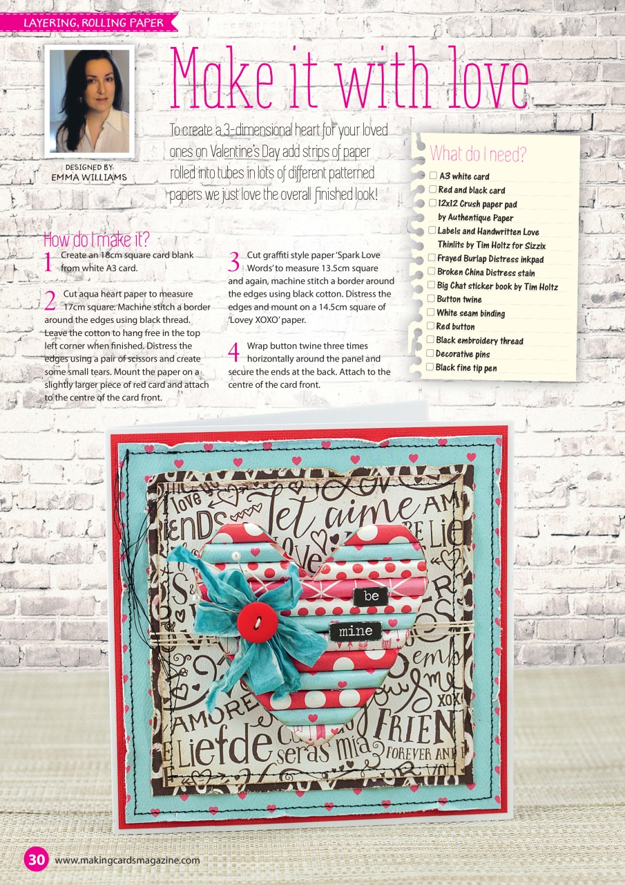 Making Cards & Papercraft Preview Pages