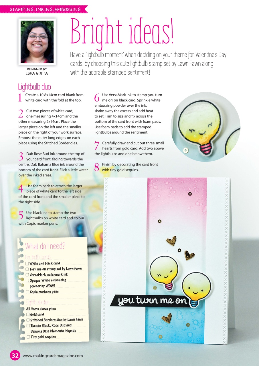 Making Cards & Papercraft Preview Pages