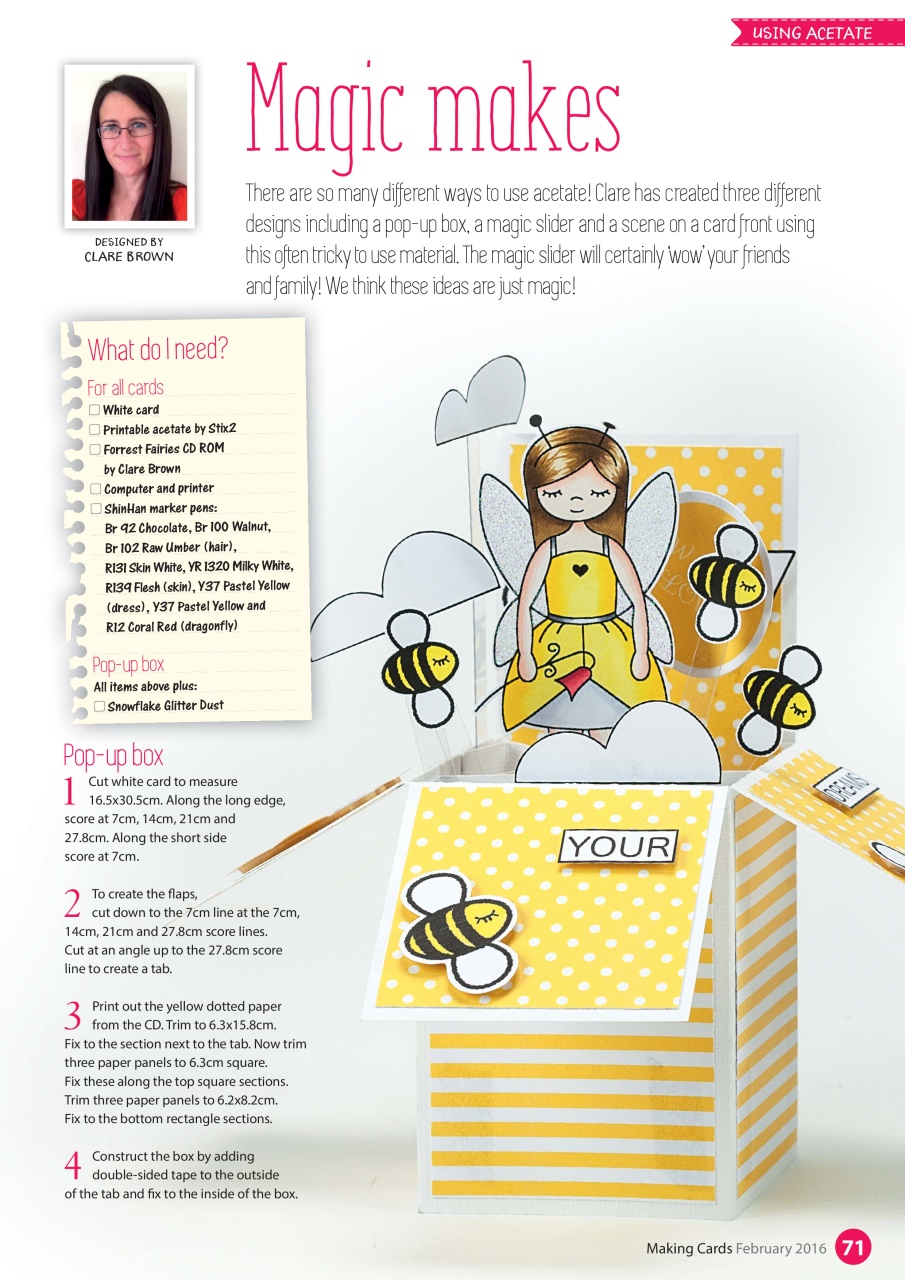 Making Cards & Papercraft Preview Pages