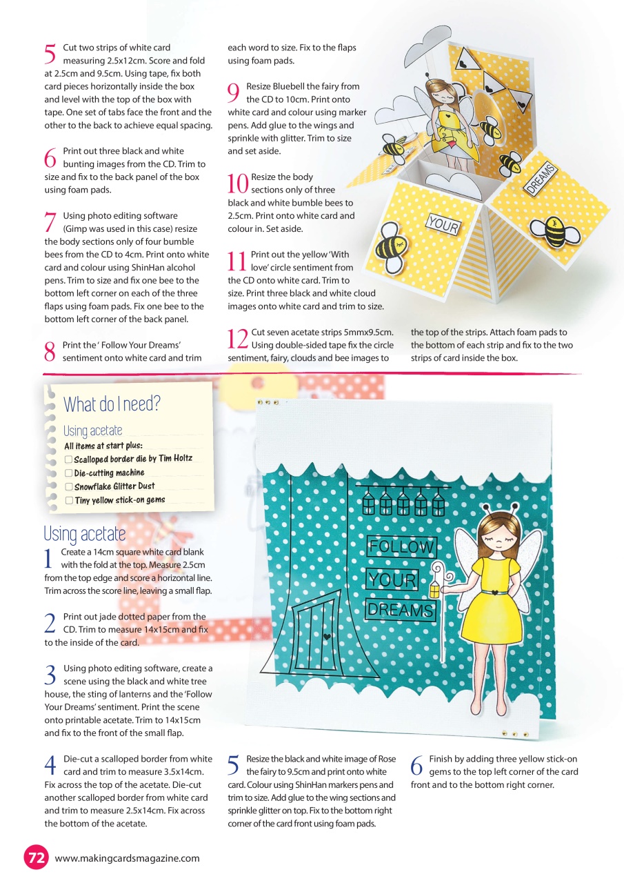 Making Cards & Papercraft Preview Pages