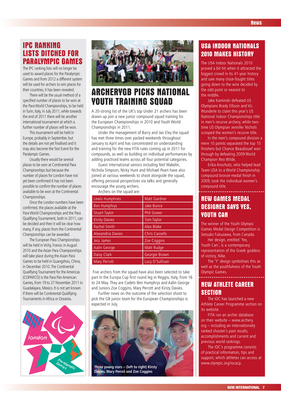 Bow International Preview Pages