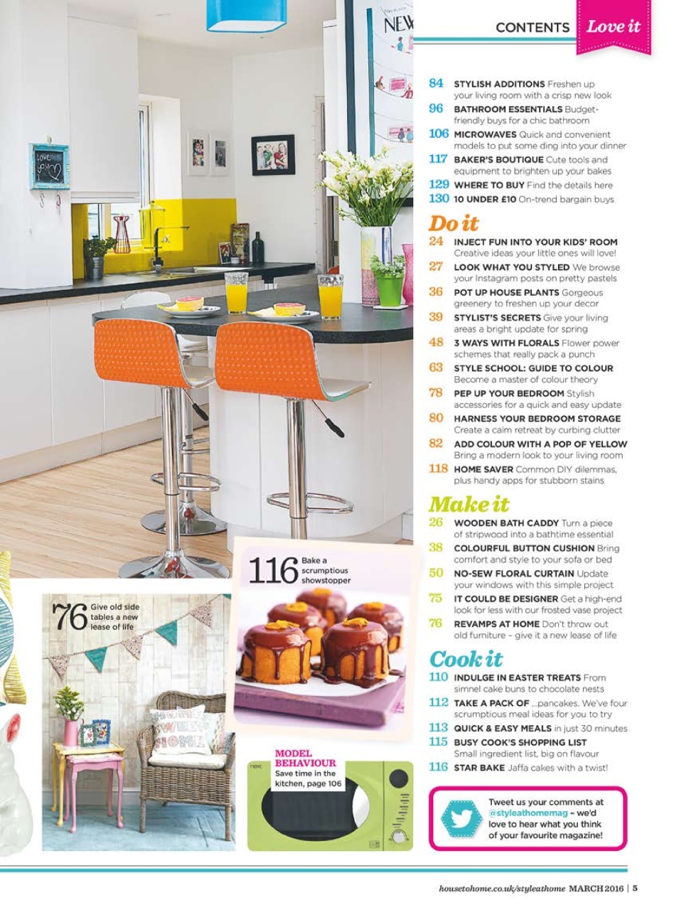 Style at Home Preview Pages
