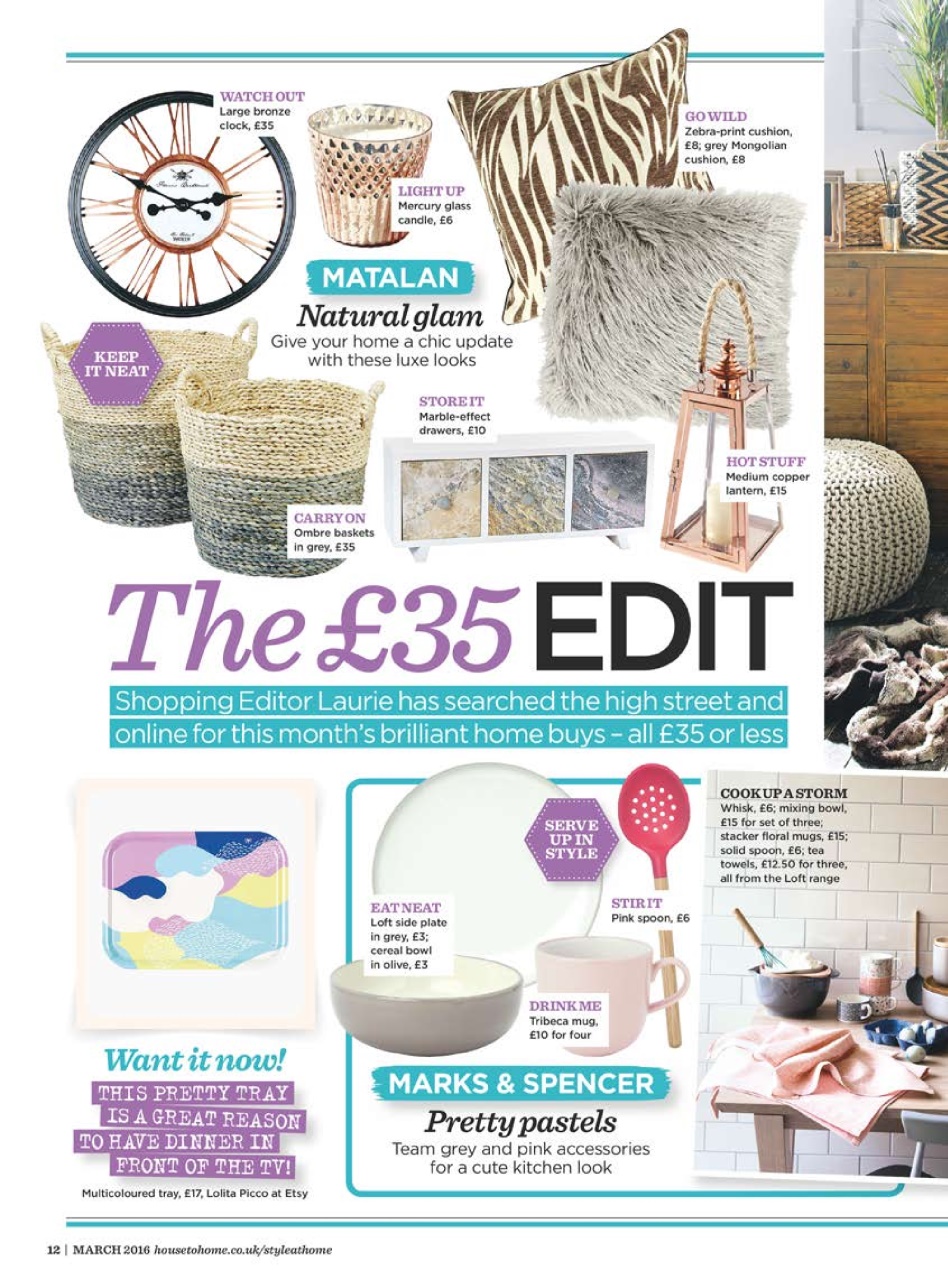 Style at Home Preview Pages